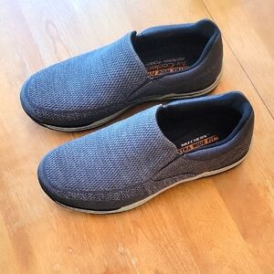 Skechers Gray Loafers Slip-On Shoes